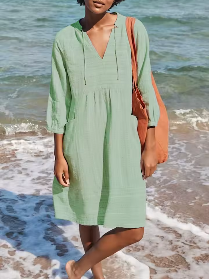 Faye™ | Elegant Comfy Midi Dress
