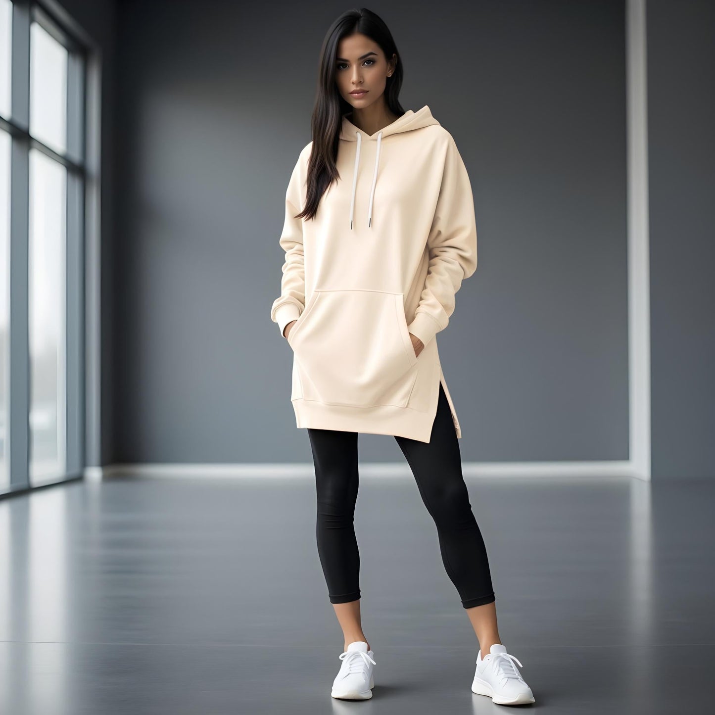 Millie™ | Oversized Hoodie Mini Dress